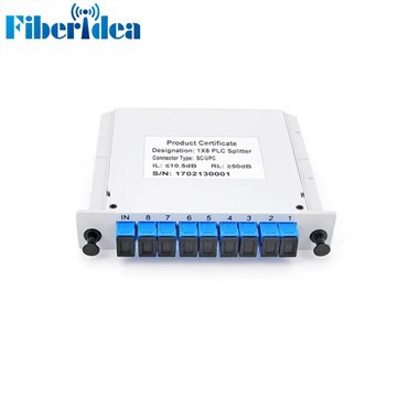 1 × 8 Plug-in PLC Scoilteoir