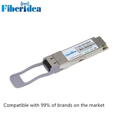 Trasghlacadóir 40G QSFP+ ZR4 80KM